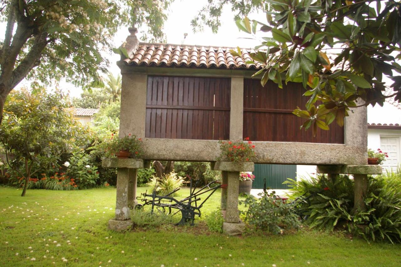 Vivienda Tradicional Con Jardin Y Patio Interior Villa Villanueva De Arosa Dış mekan fotoğraf